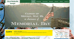 Desktop Screenshot of cityofreidsvillega.com